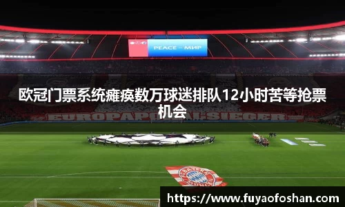 欧冠门票系统瘫痪数万球迷排队12小时苦等抢票机会